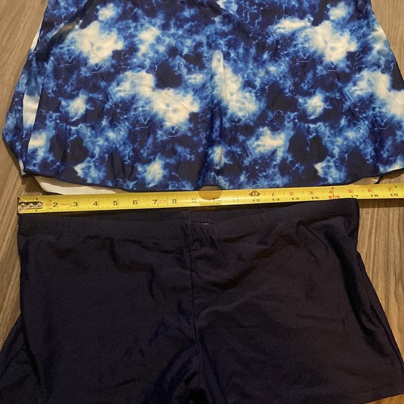 Tankini Swimsuits Tankini & Boyshorts Size XXXL - Picture 2 of 7